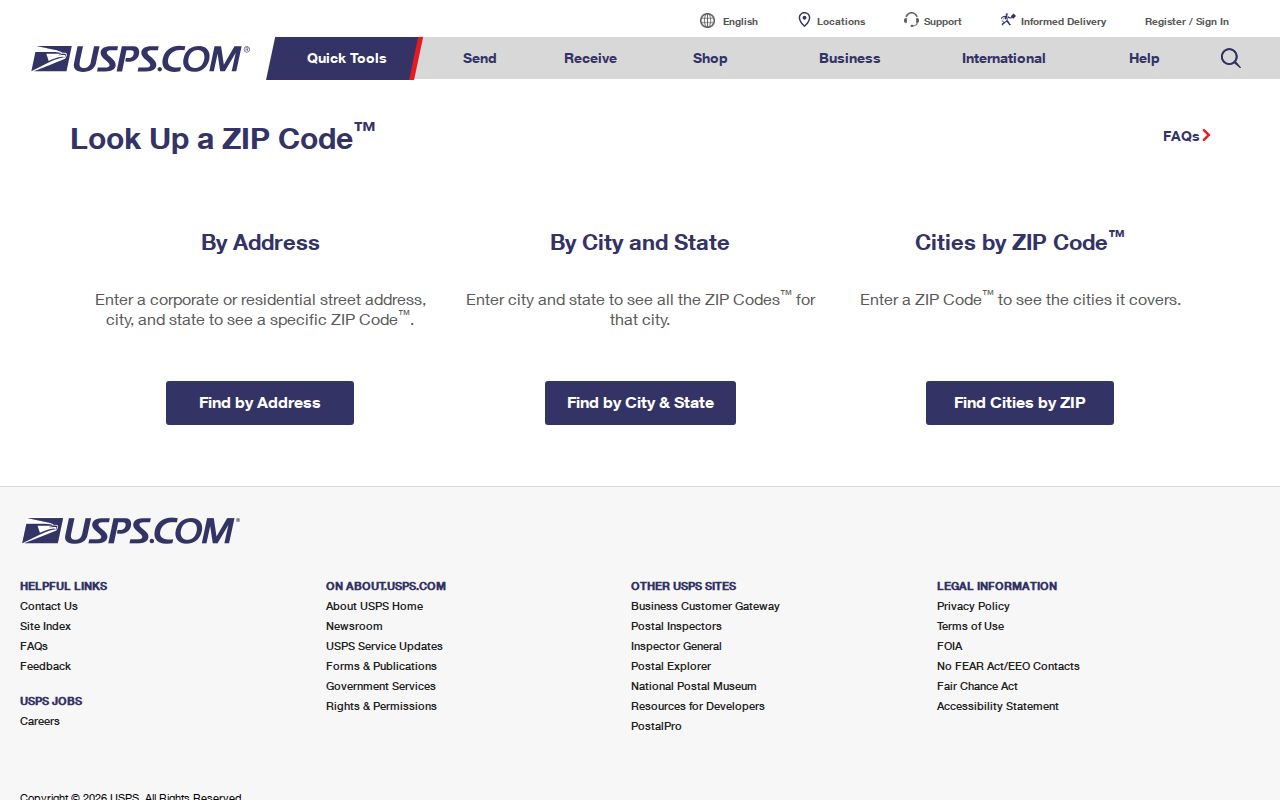 Florence ZIP code directory USPS lookup for current postal codes